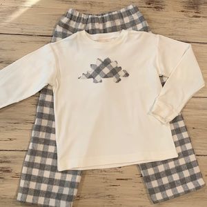 Hannah Kate outfit with Dinosaur